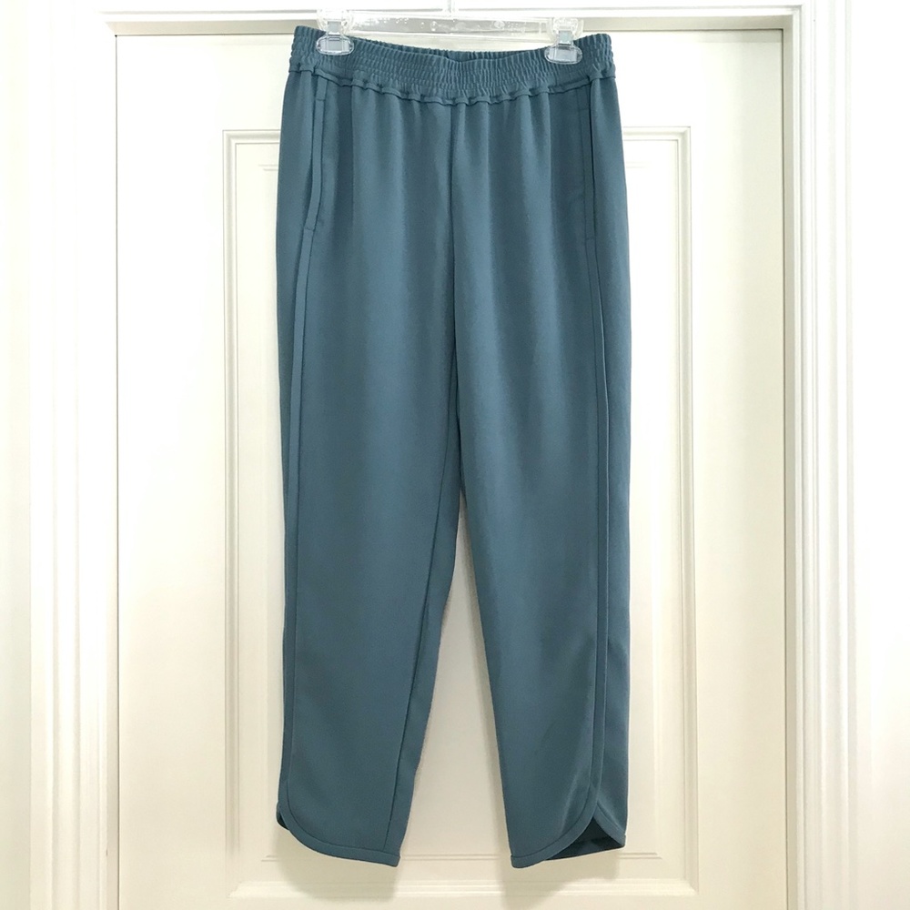J. Crew Reese Pant-Teal - Size 4 - Picture 3 of 5